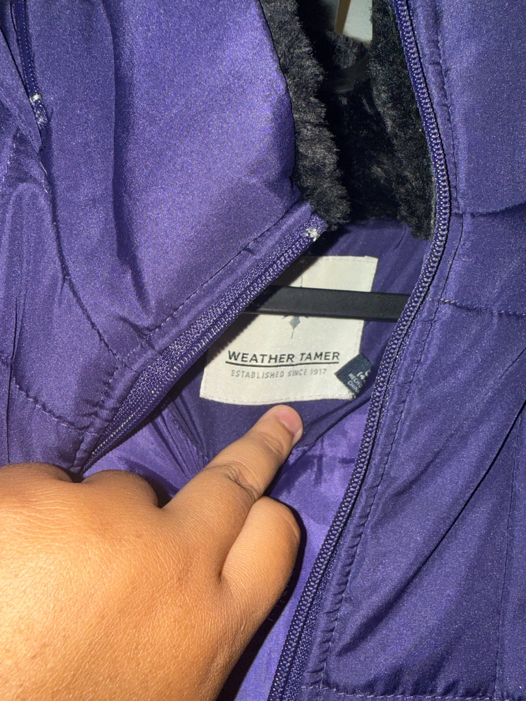 Weather Tamer Purple Winter Jacket - photo 2