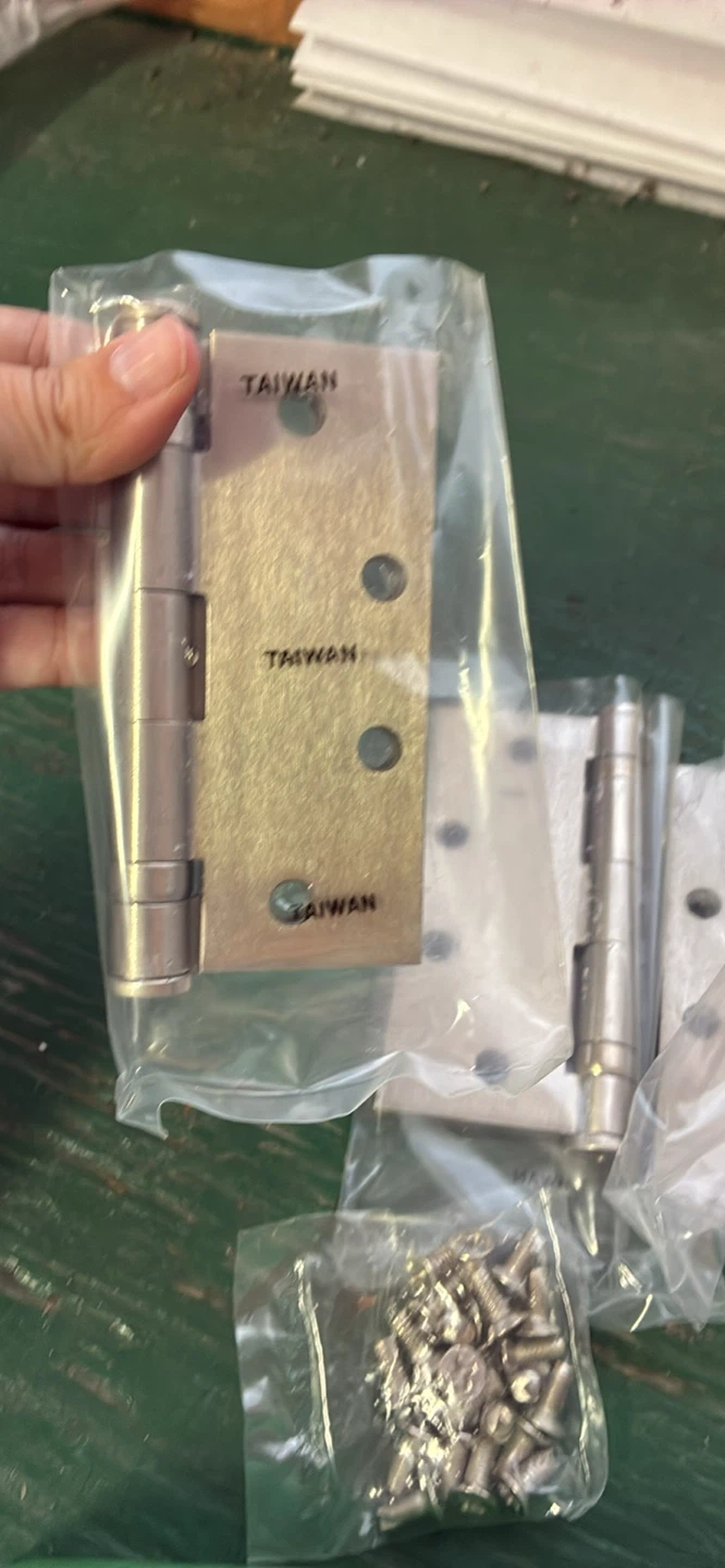 Brand New Dorex Template Butt Door Hinges (Pack of 3) - photo 2