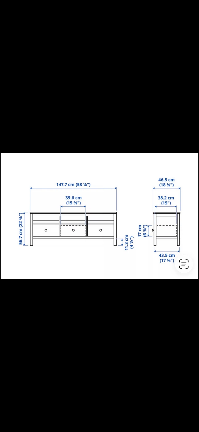 IKEA Hemnes TV Stand - photo 2