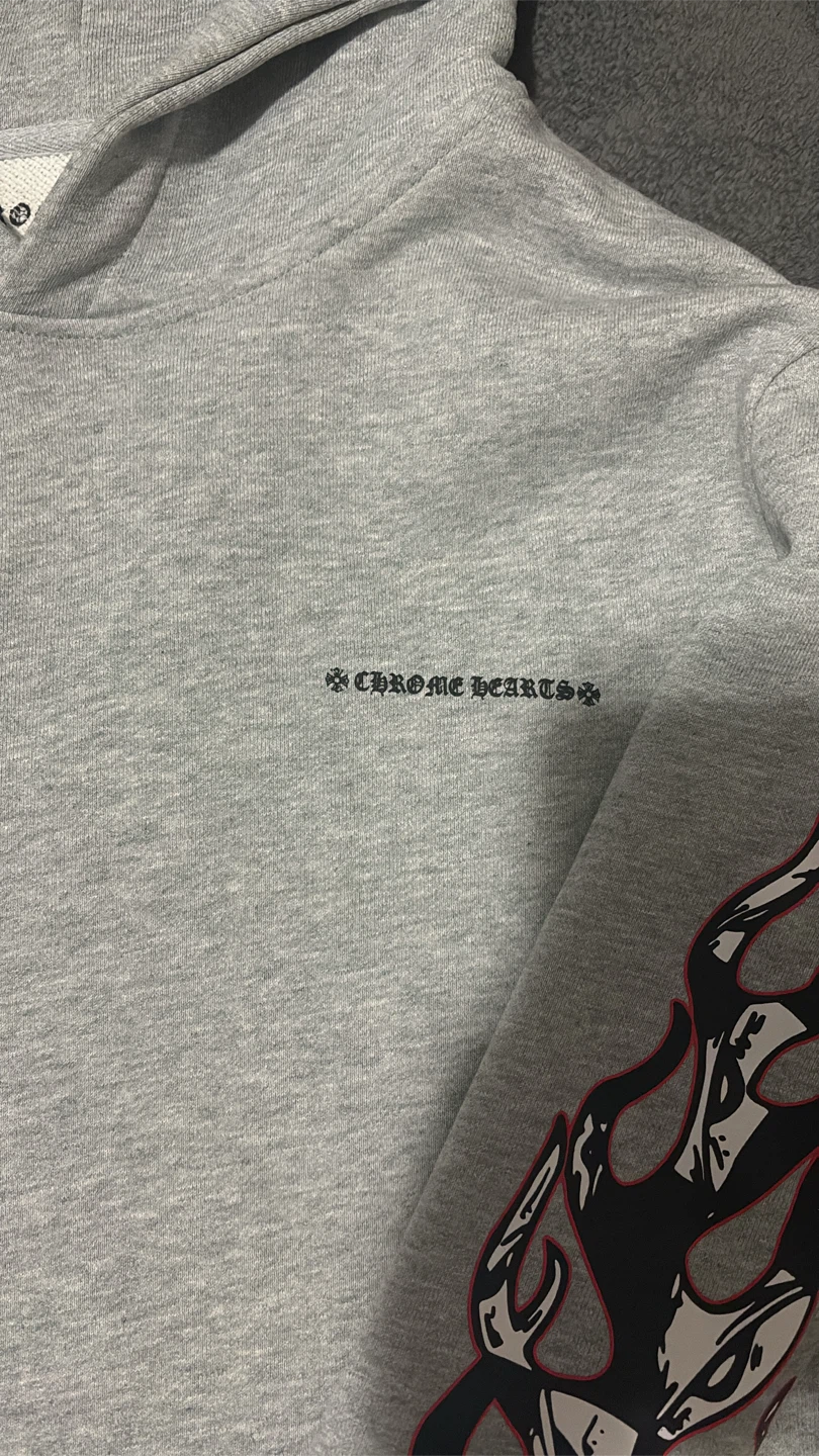 Chrome Hearts Hoodie Grey - photo 2