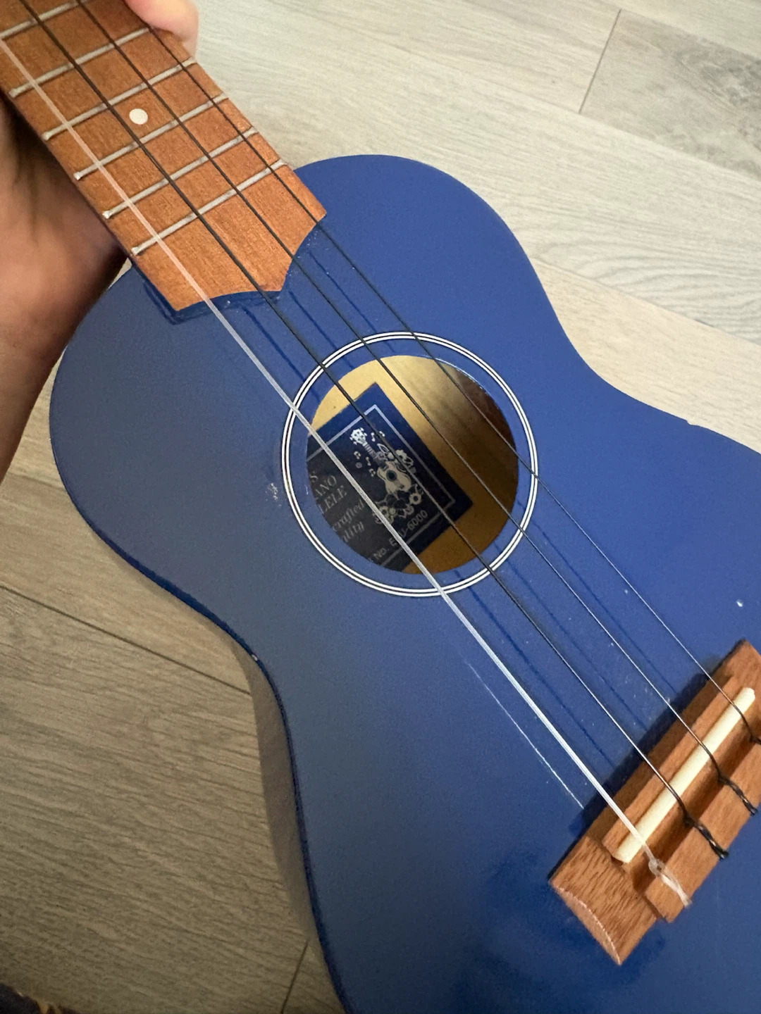 Emus Soprano Ukulele Blue - photo 2