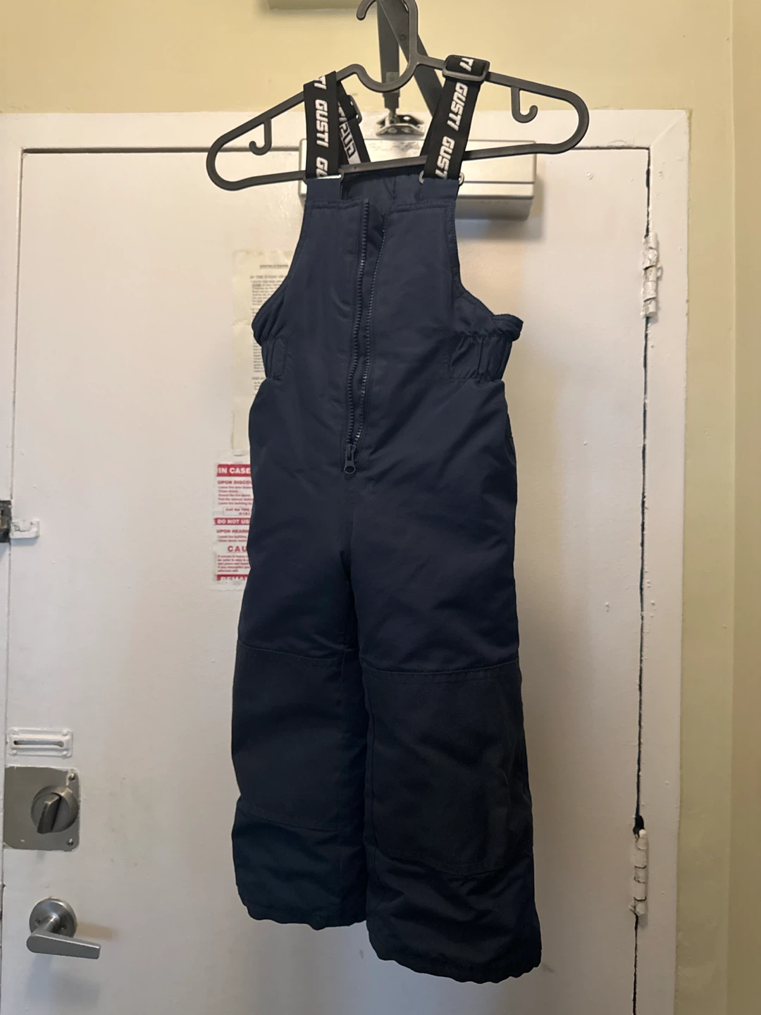 Gusti Kids Snow Bib Pants - Navy