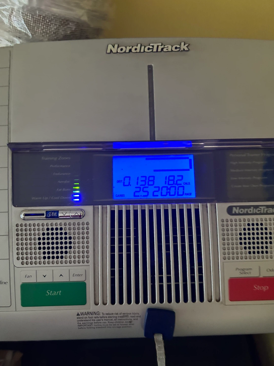 NordicTrack SpaceSaver Treadmill - photo 2