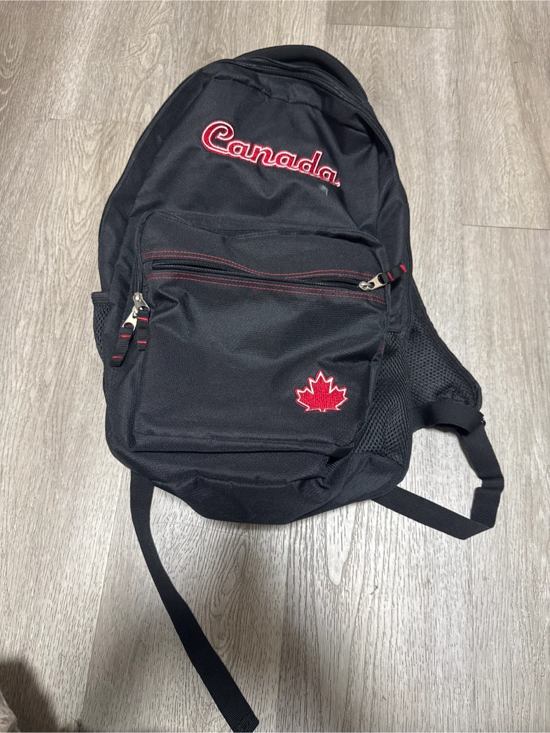 Canada Black Backpack