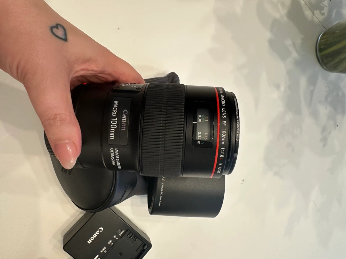 Canon EF 100mm f/ 2.8L Macro IS USM Lens - photo 3