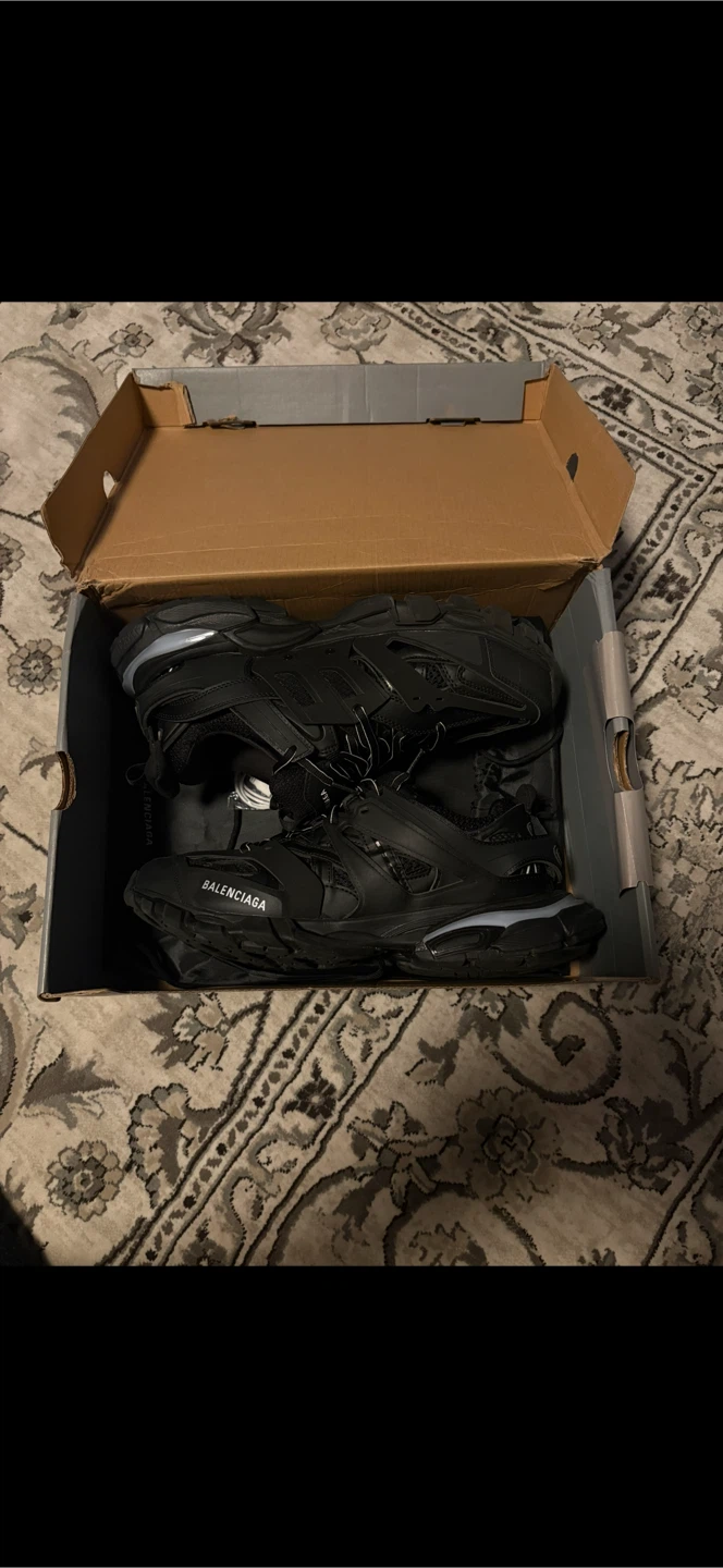 Balenciaga Track Sneakers Black Size 45