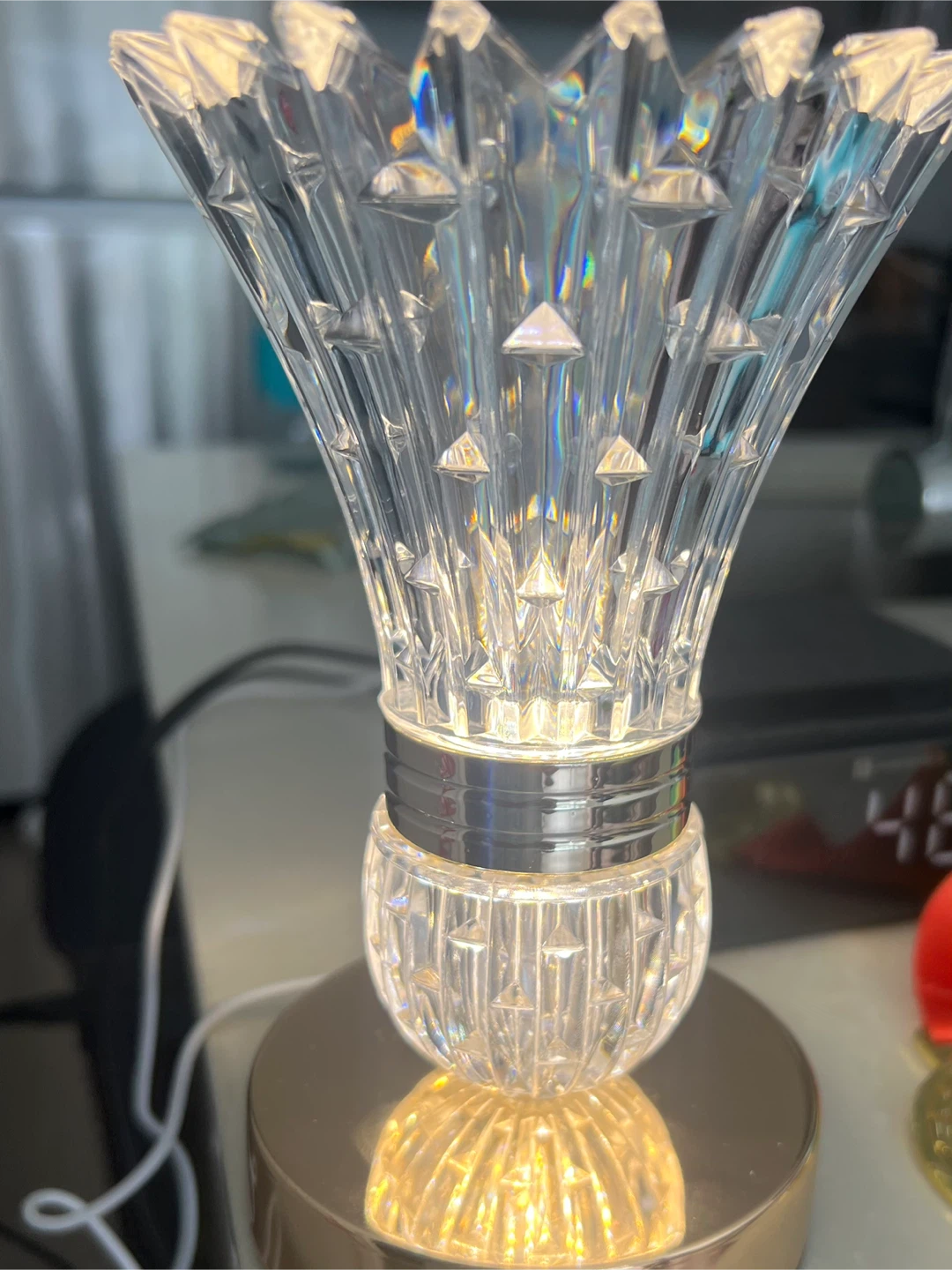 Crystal Table Lamp