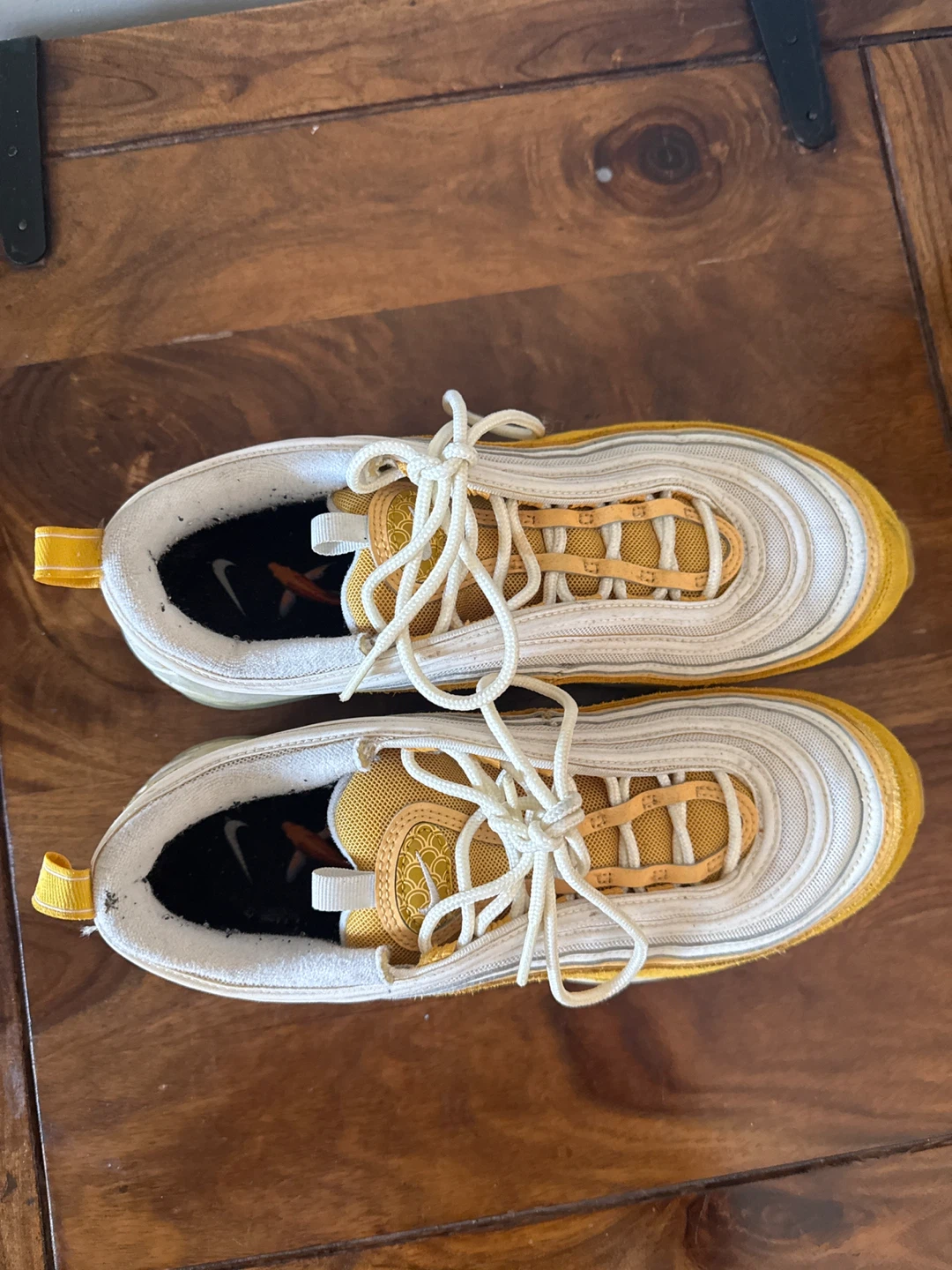 Nike Air Max 97 Mustard Yellow Sneakers US 9.5 - photo 2
