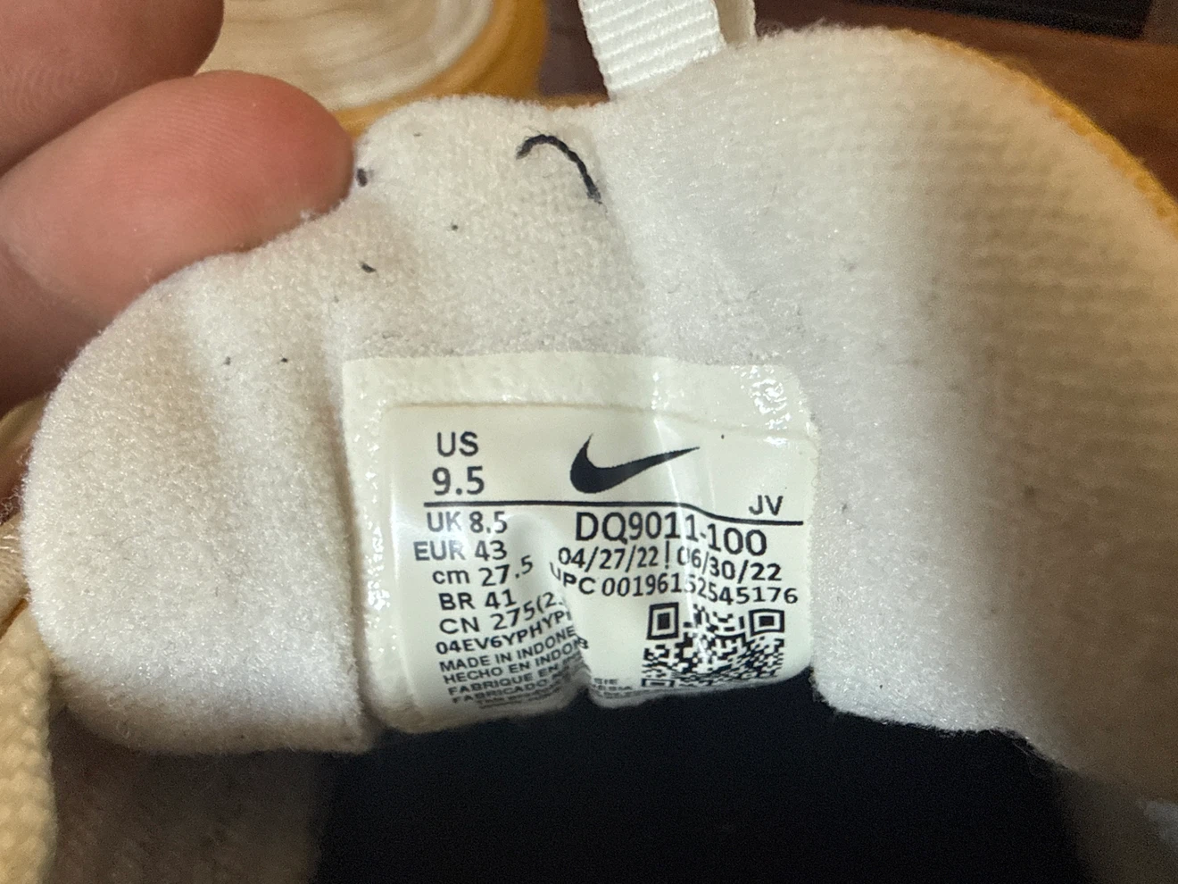 Nike Air Max 97 Mustard Yellow Sneakers US 9.5 - photo 3