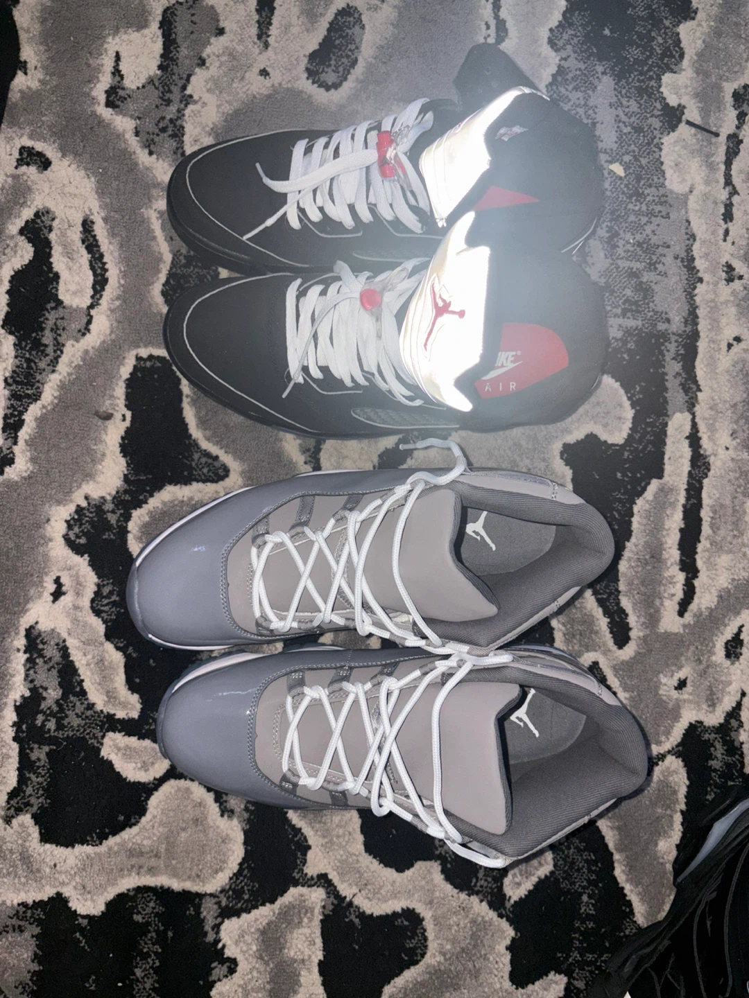 Nike Air Jordan 5 Retro and Jordan 11 Sneakers - photo 2