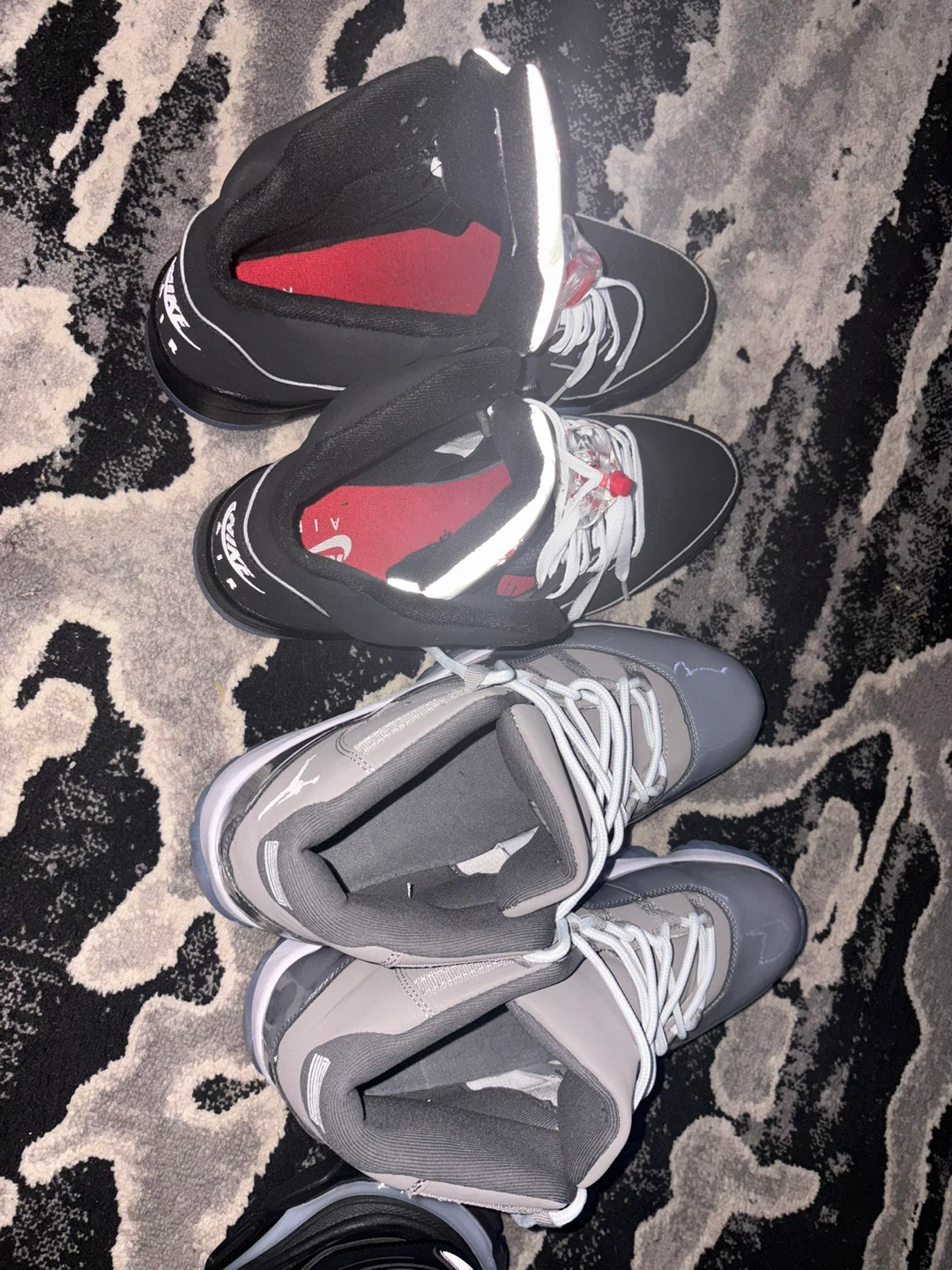 Nike Air Jordan 5 Retro and Jordan 11 Sneakers - photo 3