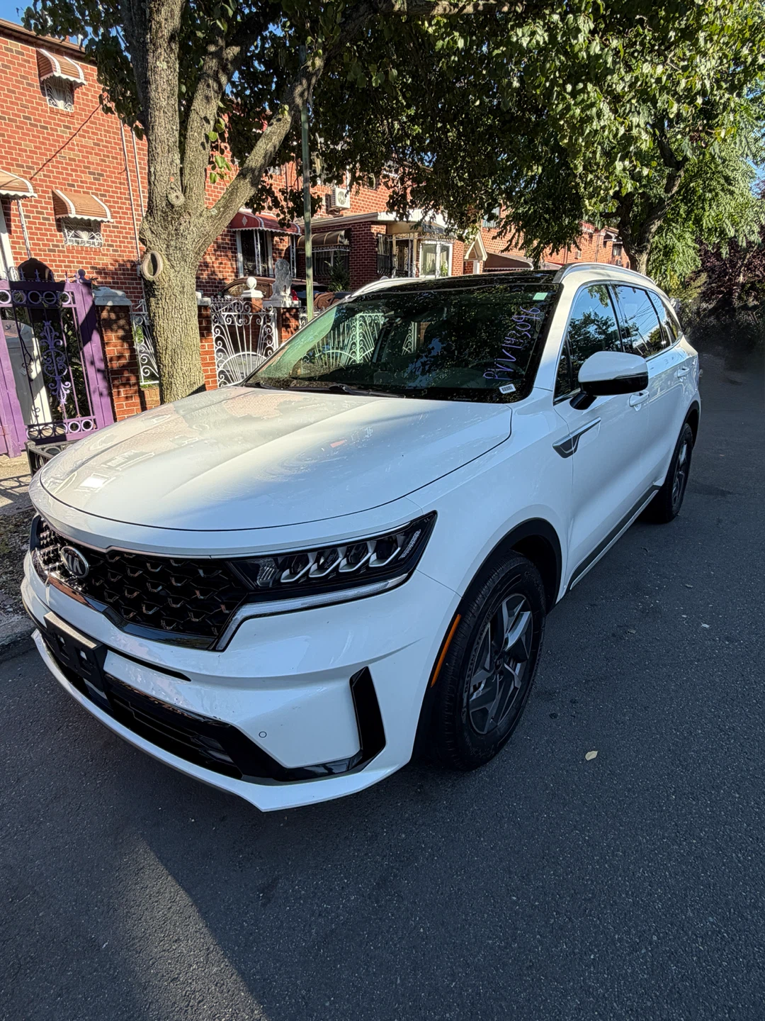 Kia Sorento EX Hybrid White