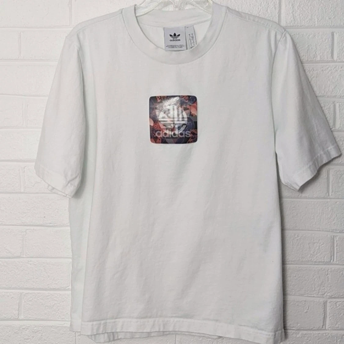 Adidas Originals Holographic T-Shirt White XL - photo 3