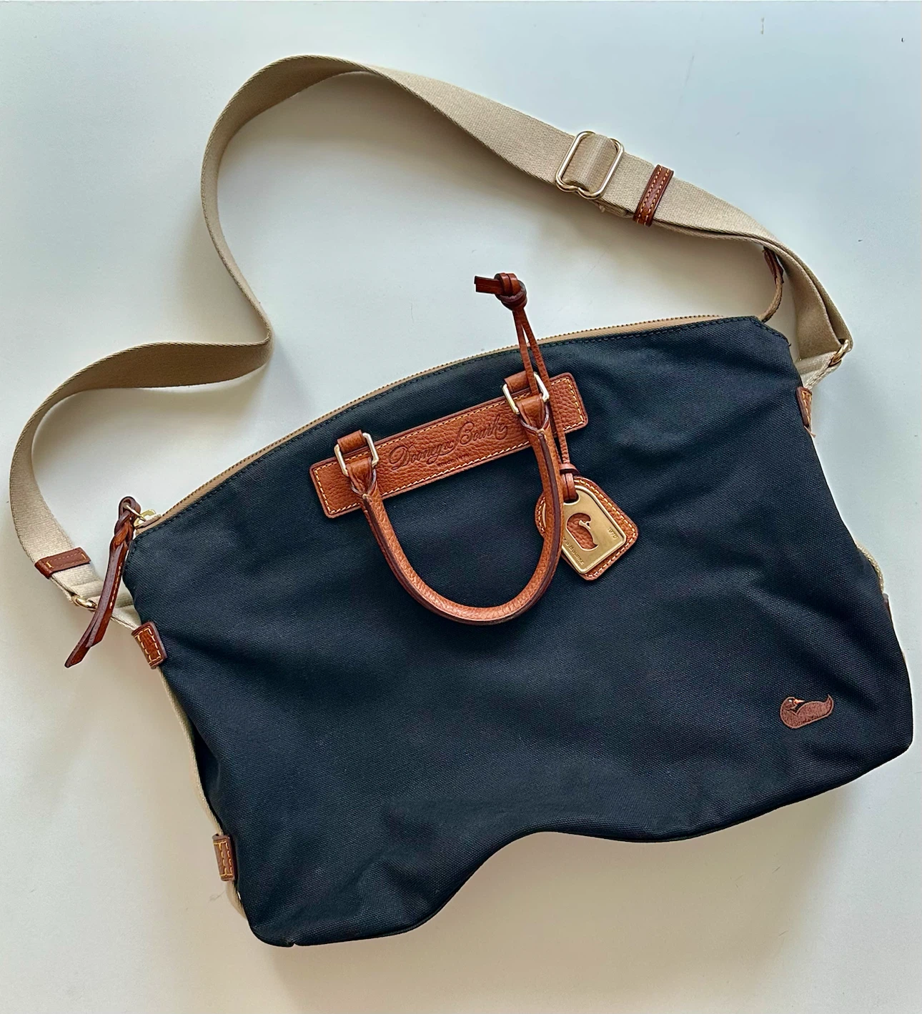 Dooney & Bourke Black Canvas Handbag