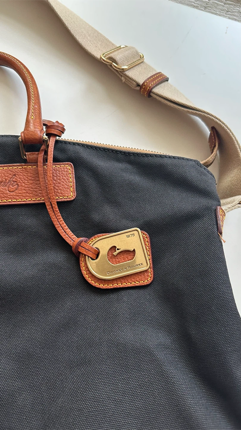 Dooney & Bourke Black Canvas Handbag - photo 2