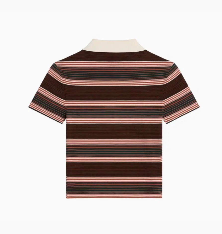 Celine Striped Polo Shirt - photo 2
