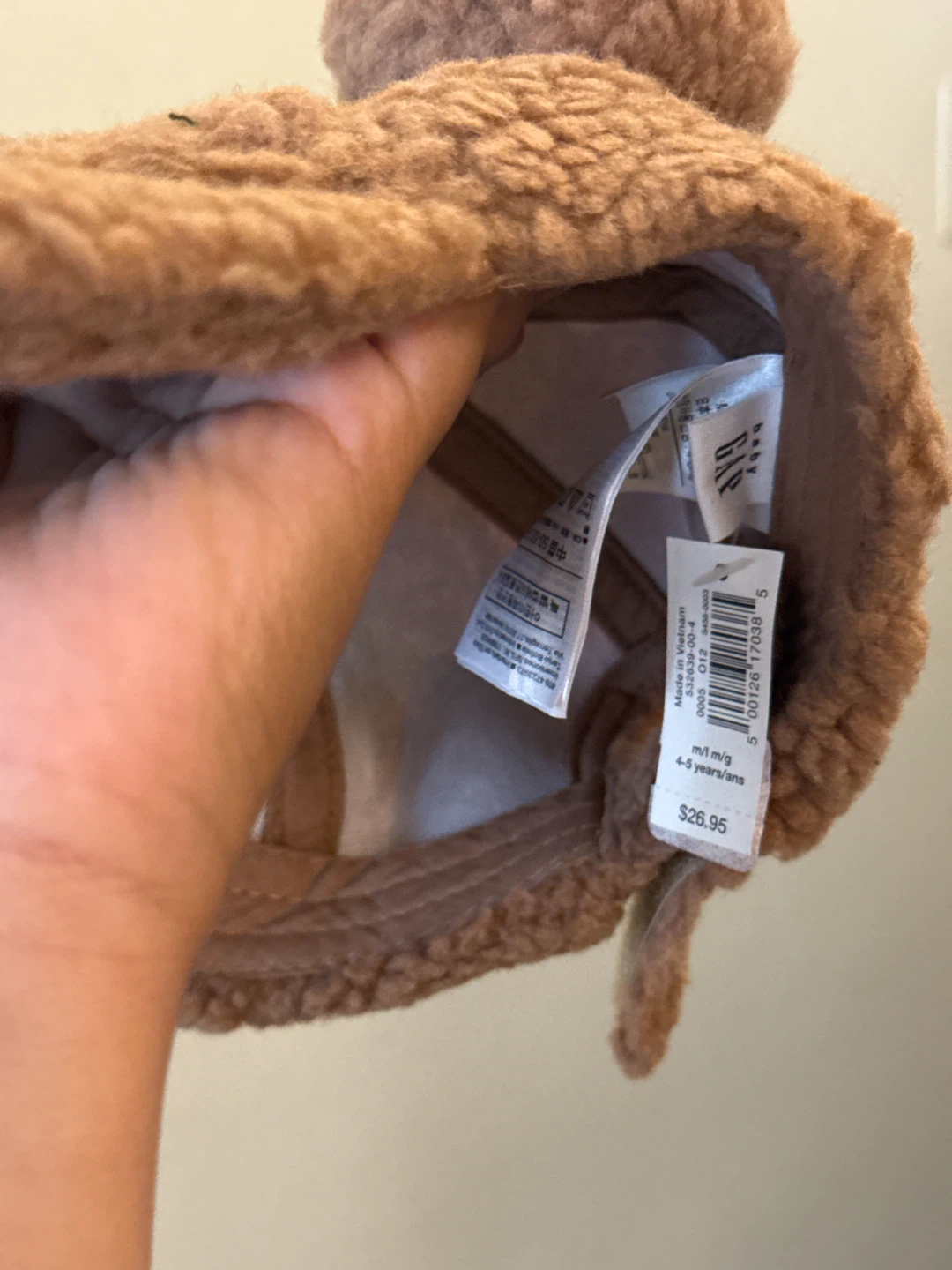 Baby Gap Bear Ear Sherpa Hat - photo 2