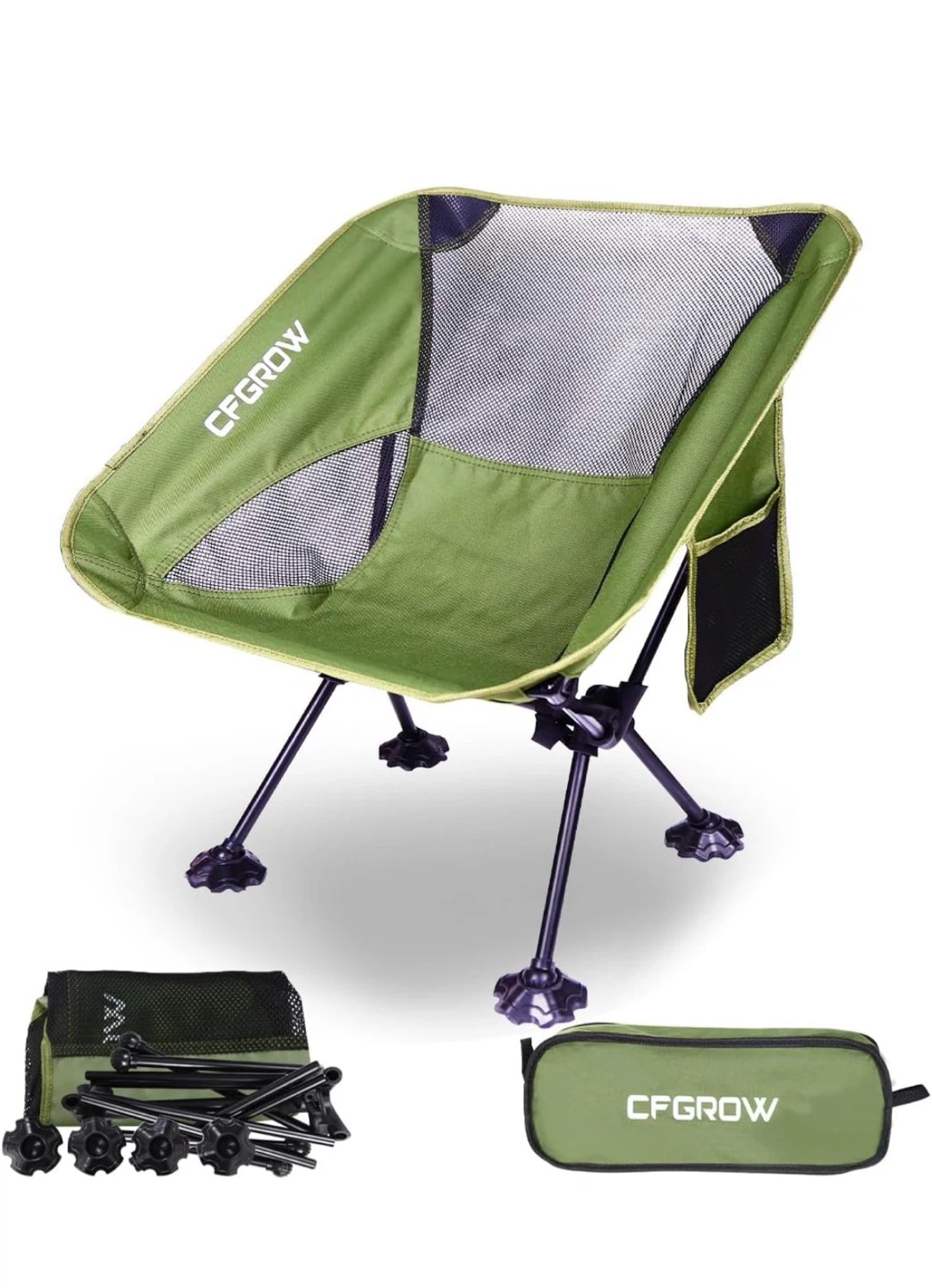 CFGROW Foldable Outdoor Camping Chair