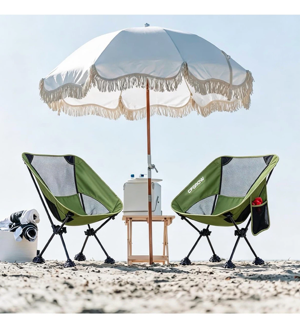 CFGROW Foldable Outdoor Camping Chair - photo 2