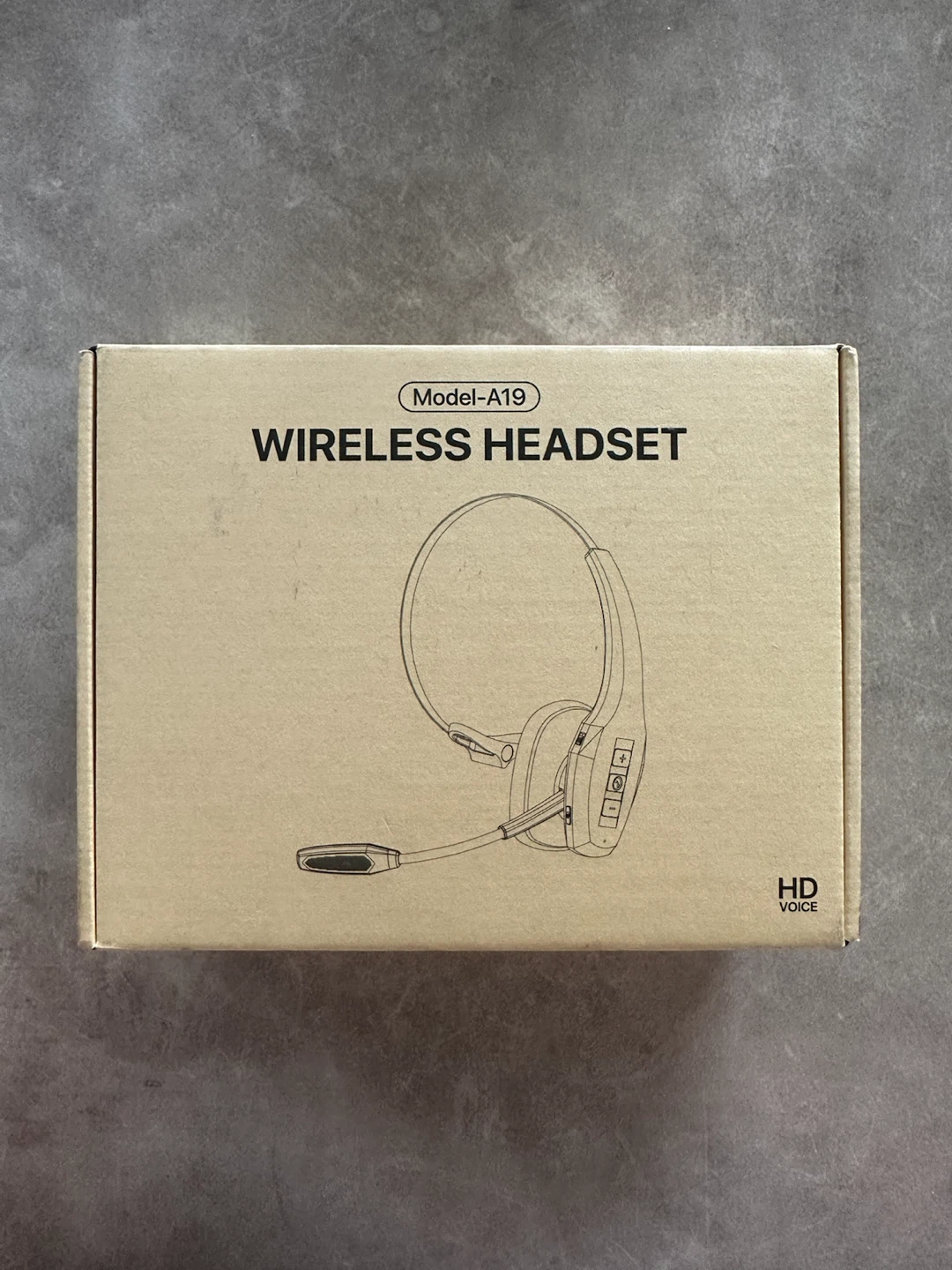 A19 Wireless Headset with ENC Noise Cancellation