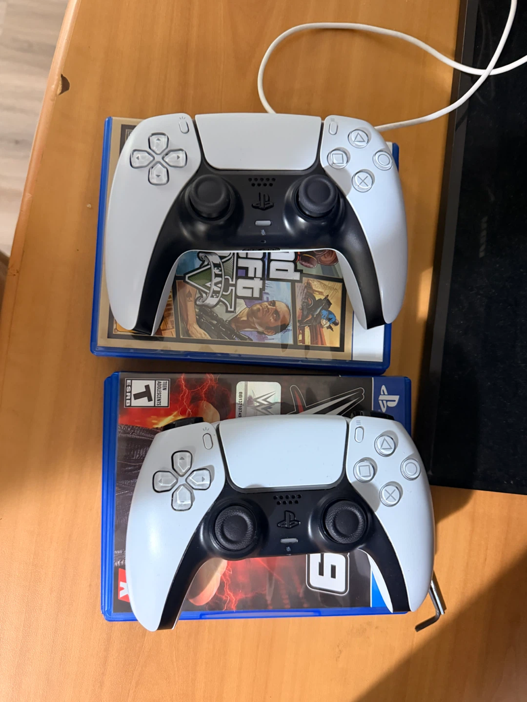 Sony PlayStation 5 Console with Two Controllers