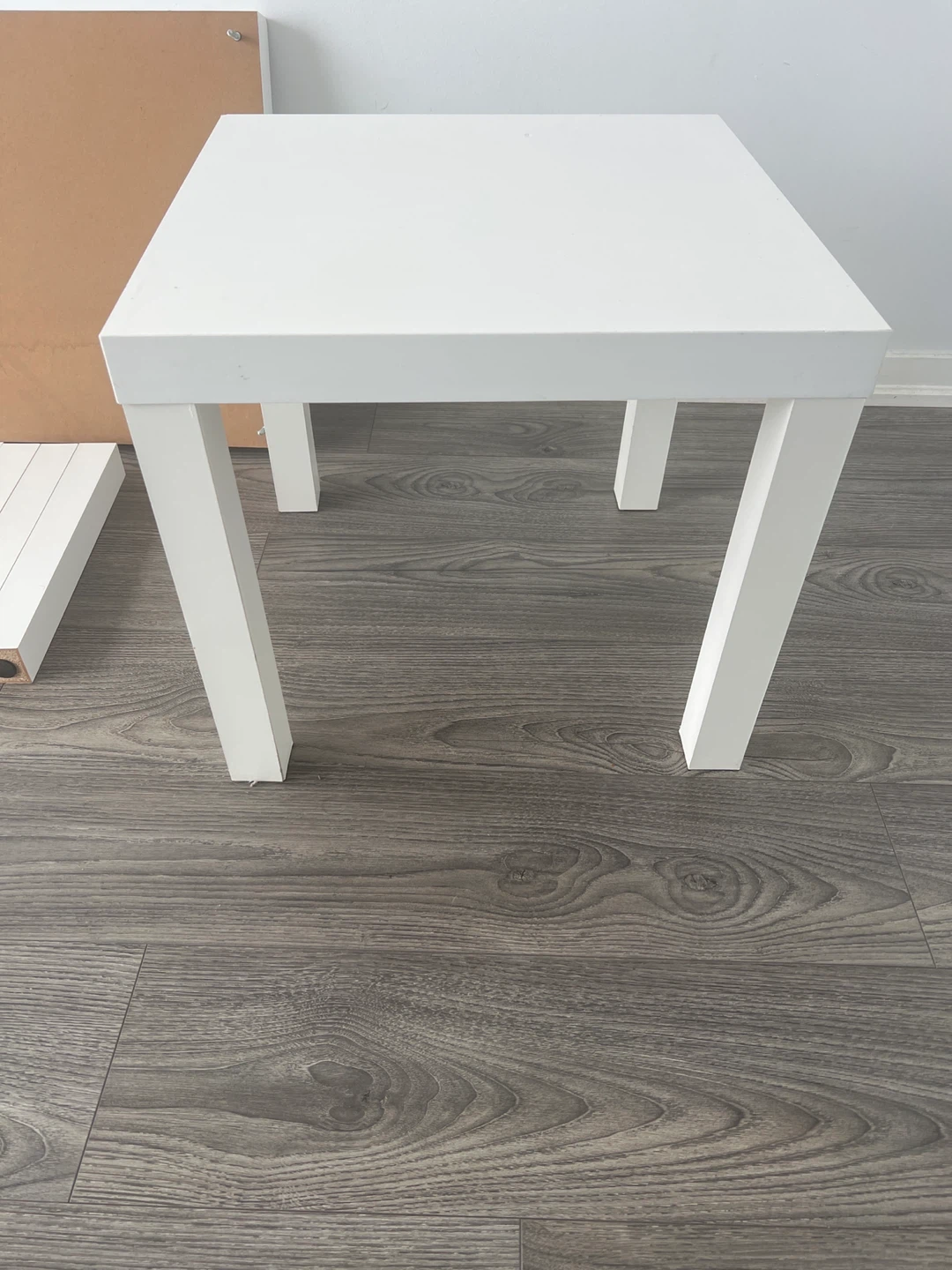 2 IKEA Lack Side Tables - White