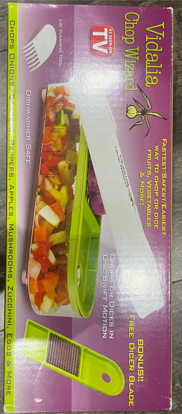 Vidalia Chop Wizard Food Chopper