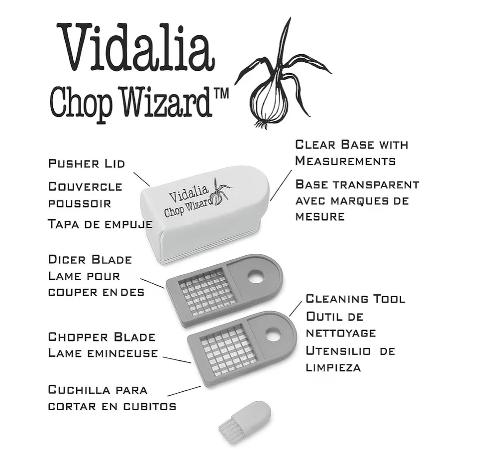 Vidalia Chop Wizard Food Chopper - photo 3