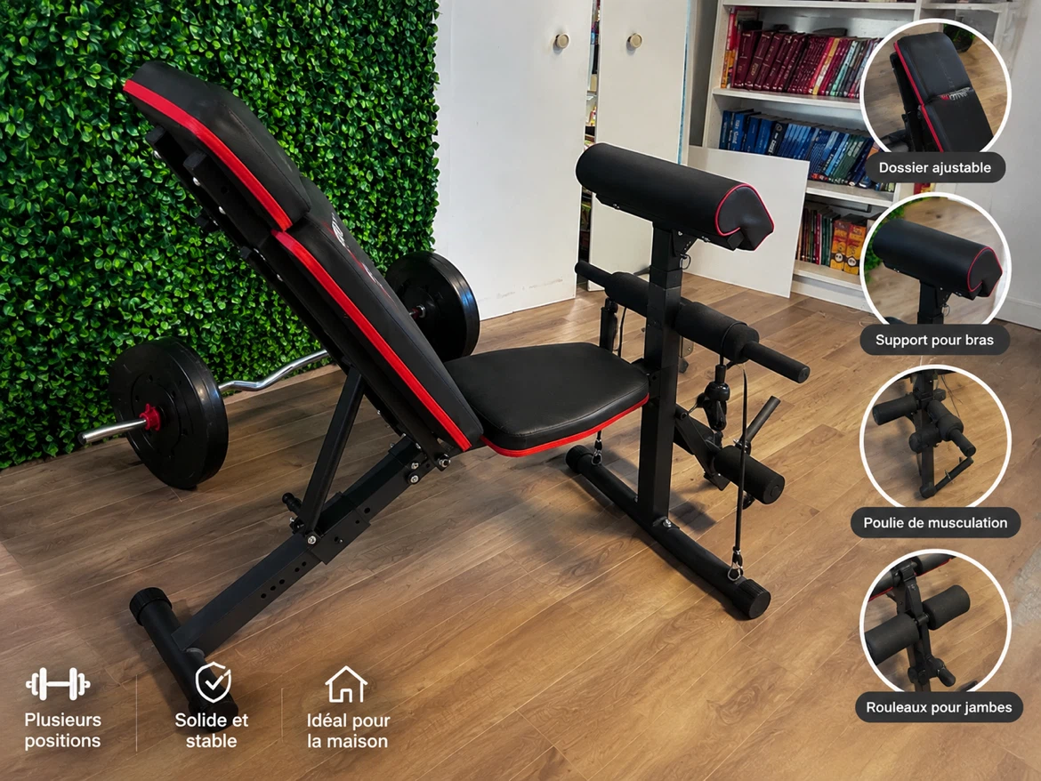 Adjustable Fitness Bench/ banc de musculation