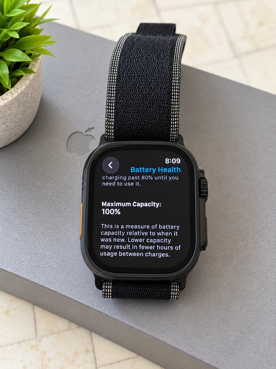Apple Watch Ultra 3 49mm – 100% Battery + AppleCare Nov 2027 - photo 2