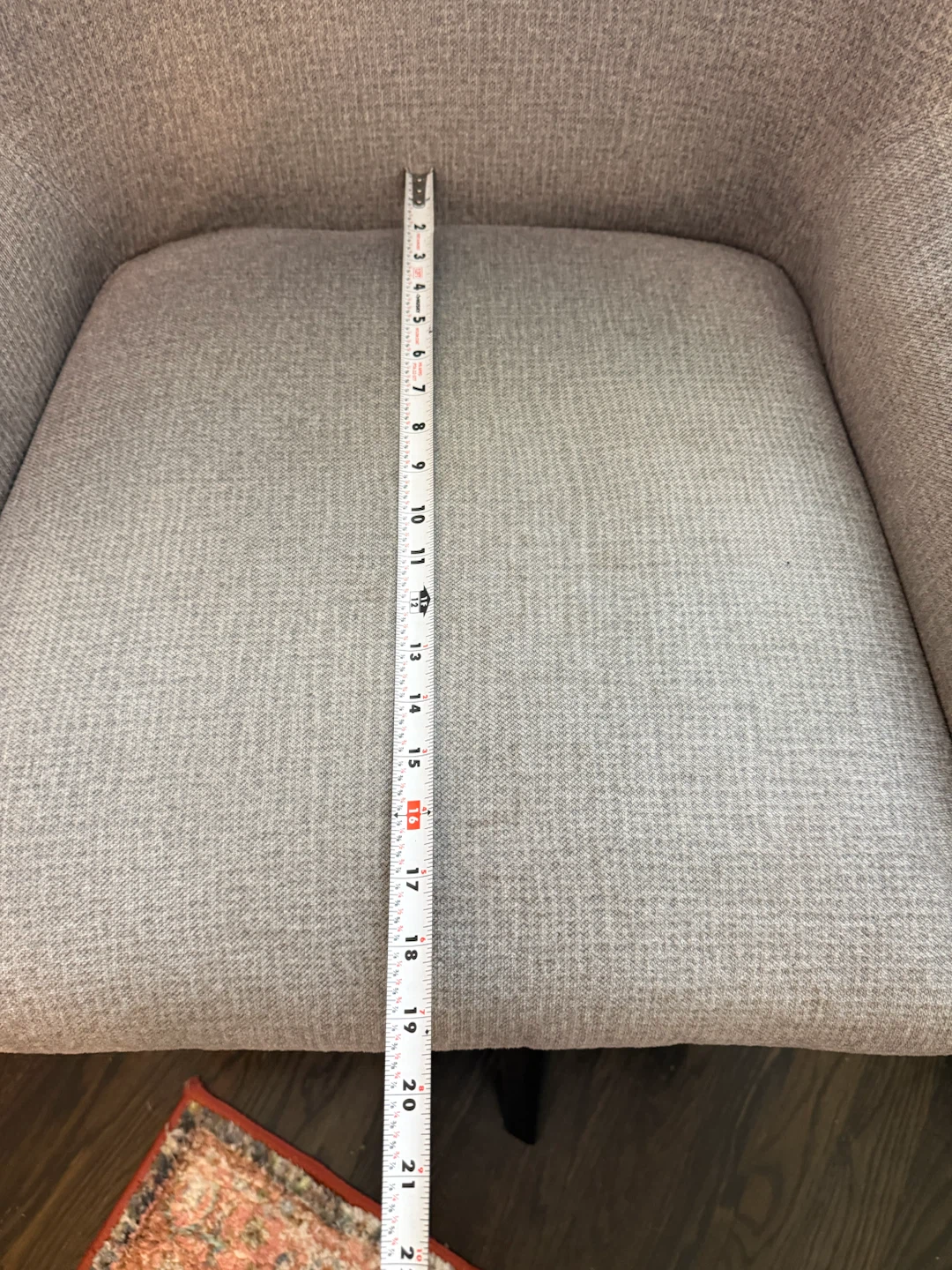Gray swivel office chair - photo 3