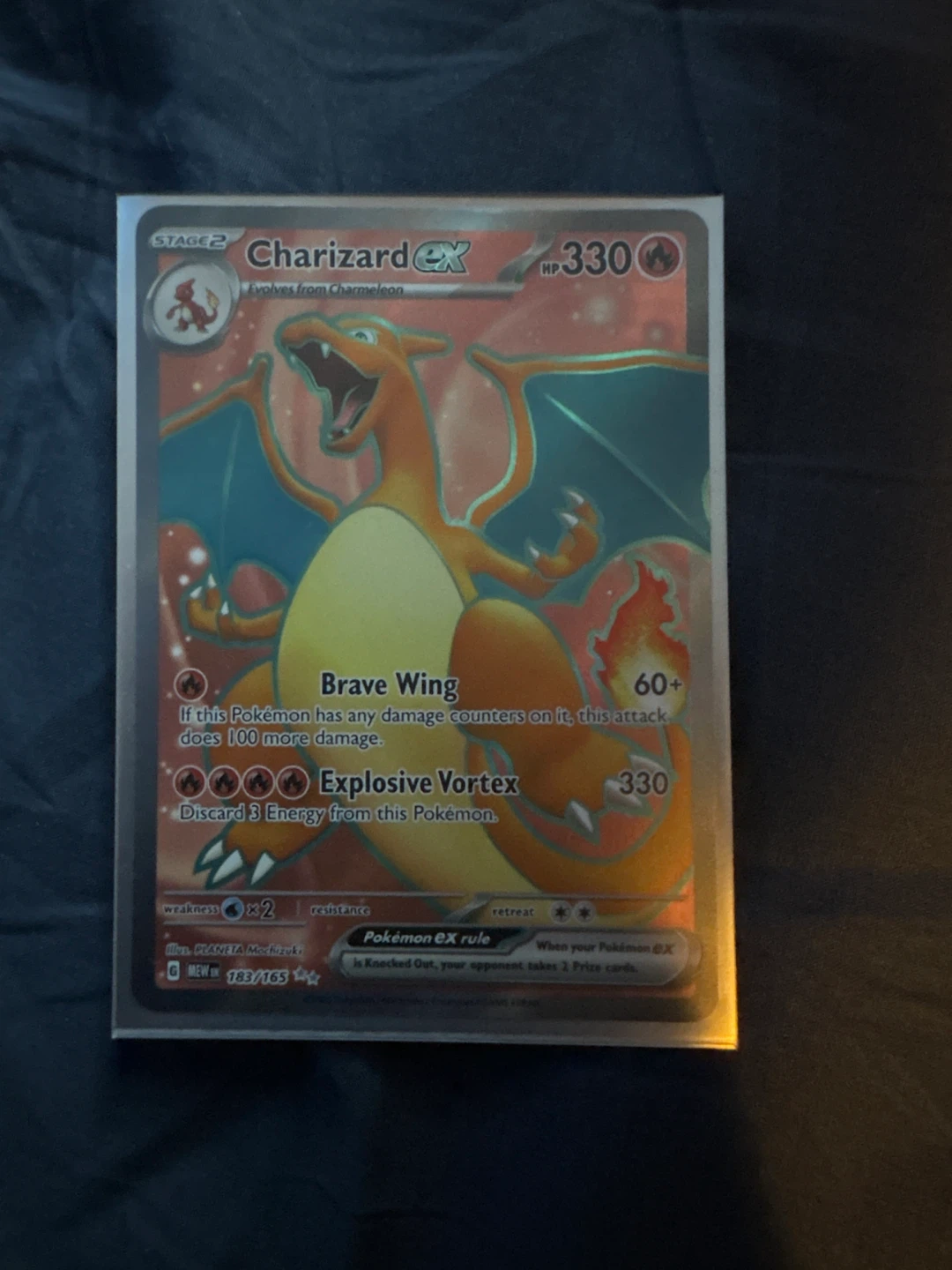 Charizard full art #183/165