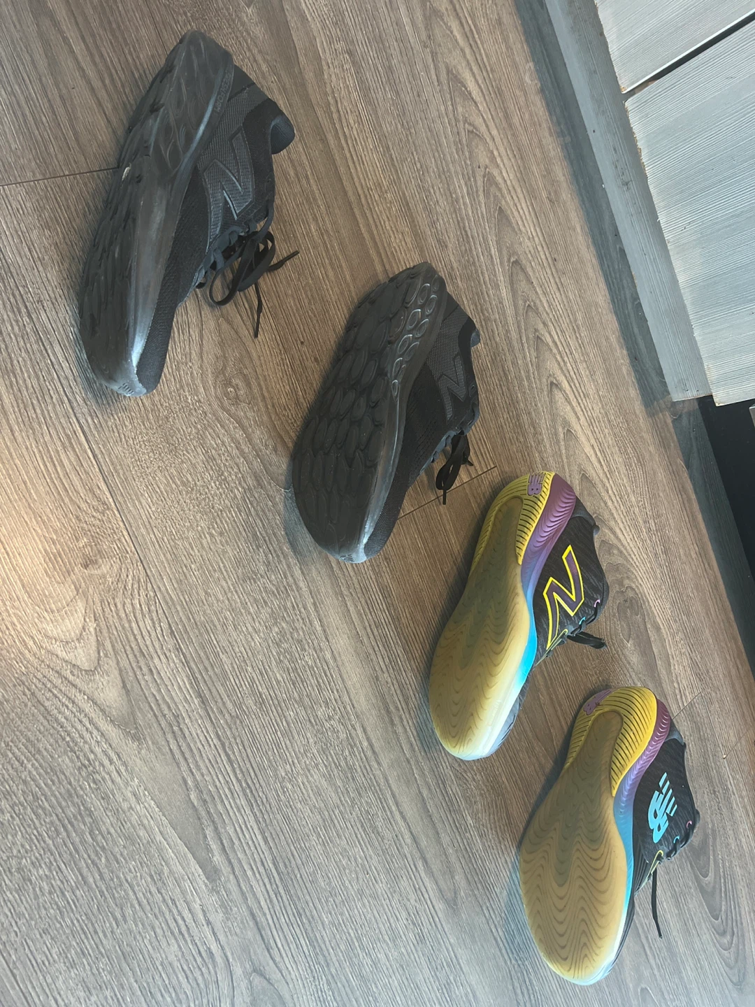 Two pairs of New Balance running shoes - photo 2