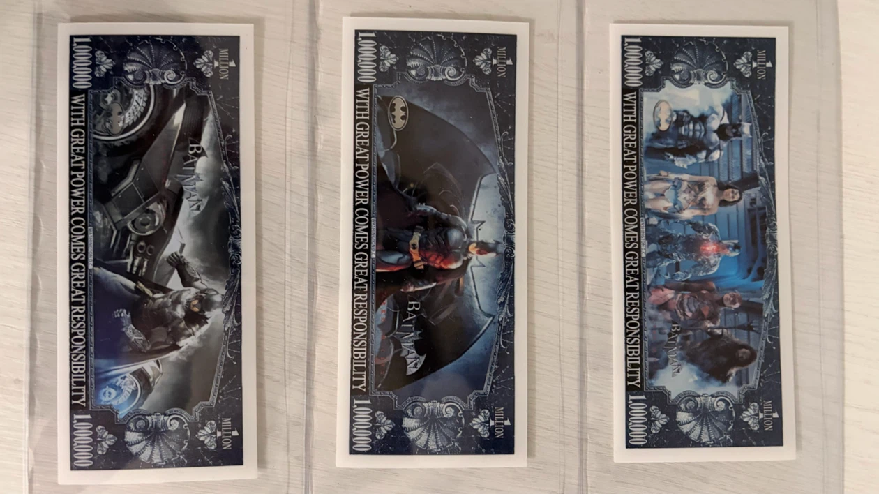 Set of 6 Batman Commemorative Bills - photo 2