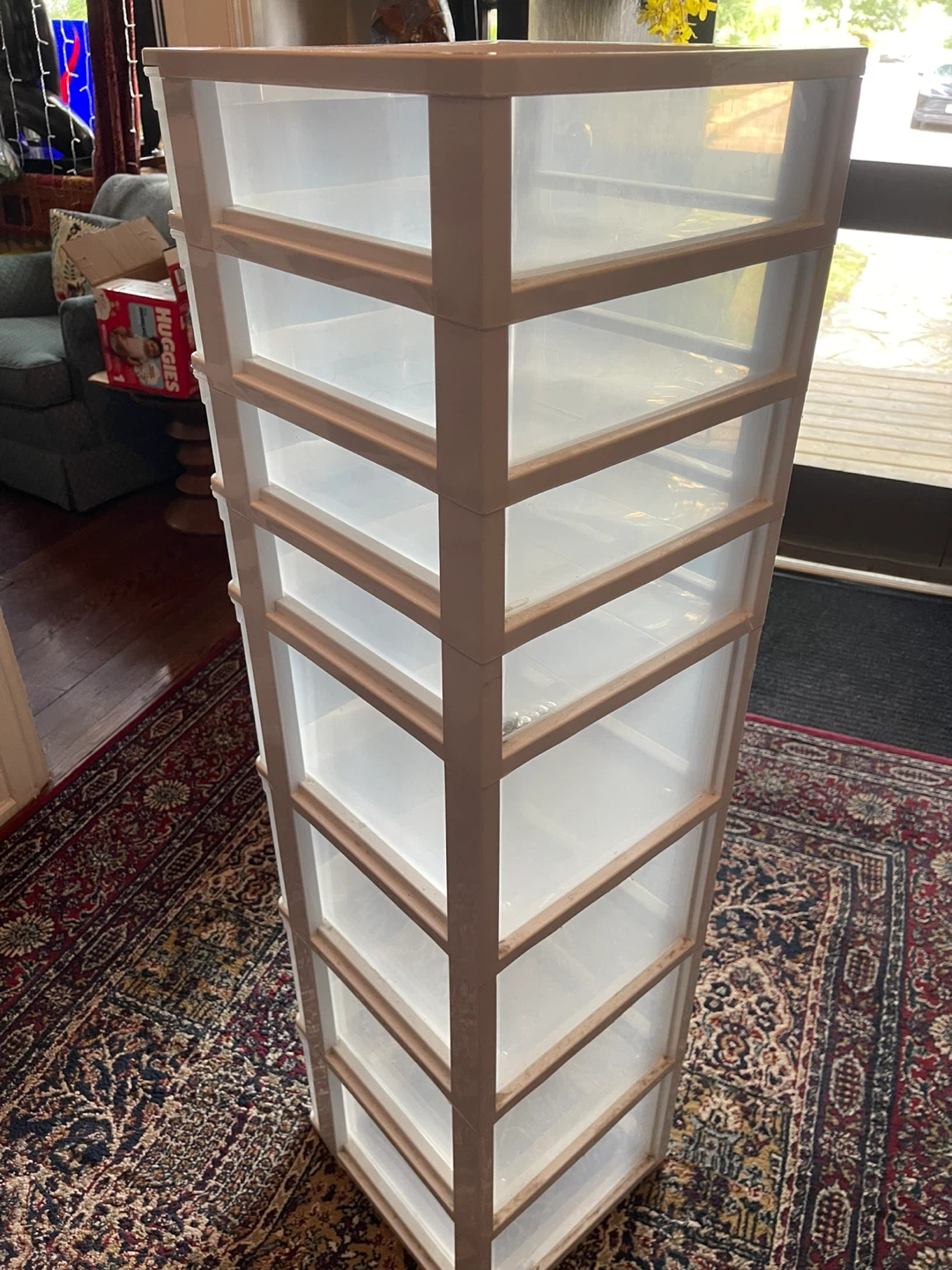 8 Drawer Plastic Storage Tower - photo 2