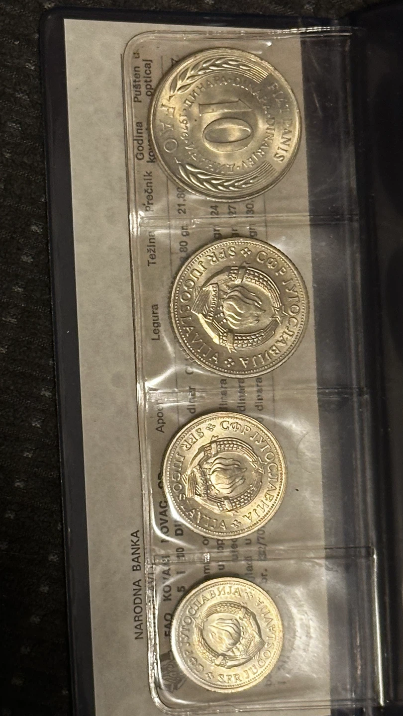 Narodna Banka Jugoslavije FAO Coin Set