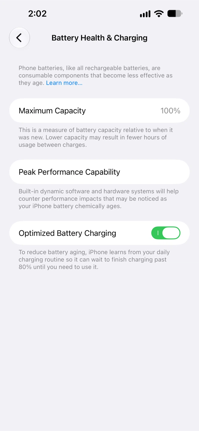 100% battery health iphone 14 pro max 128gb black - photo 3