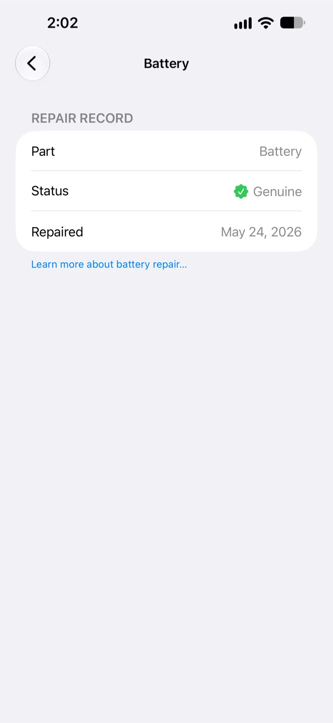 100% battery health iphone 14 pro max 128gb black - photo 4