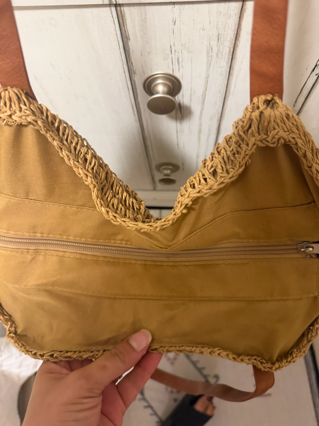 Summer straw bag for women - photo 2