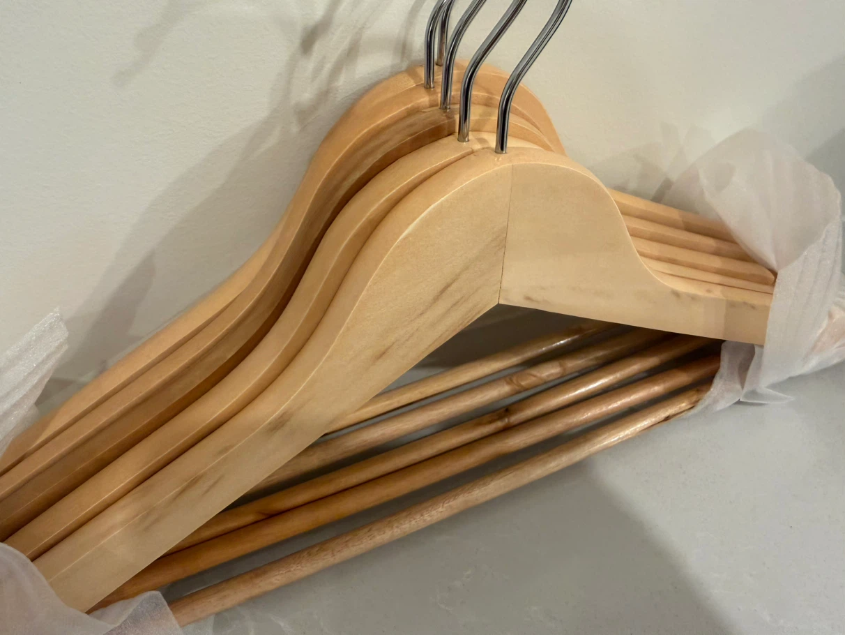 Wooden Clothing hangers - Packs of 10 - photo 3