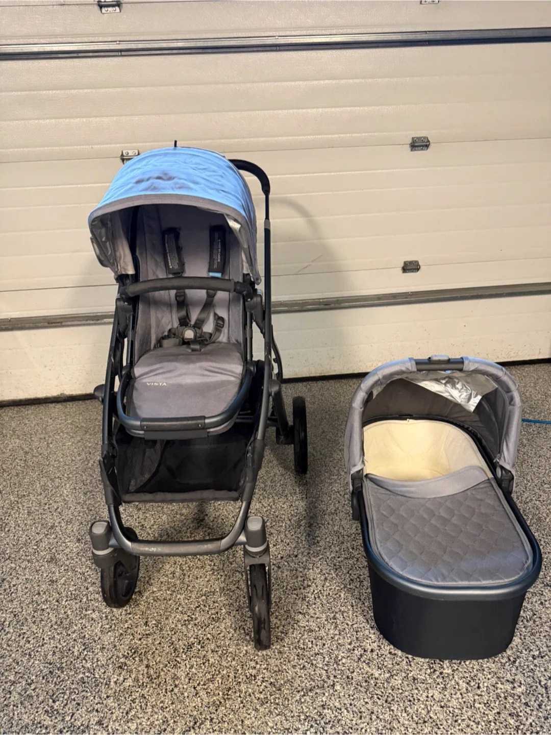 2016 UPPAbaby VISTA Complete Double Stroller System - photo 2