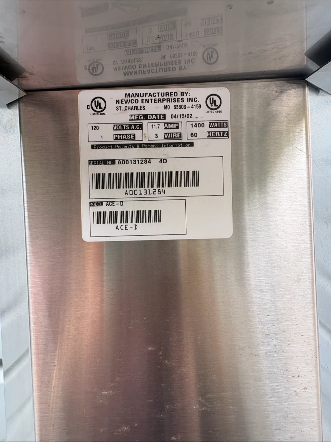 Newco ACE-D Thermal Airpot Coffee Brewer - photo 3
