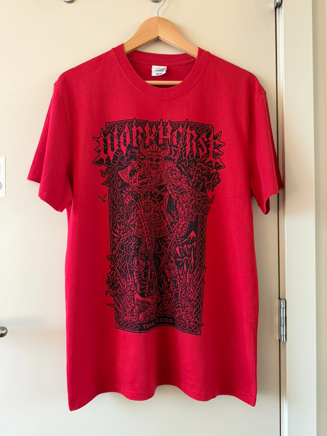 Workhorse "Trail Design" Red Short-Sleeve Graphic T-Shirt - photo 5