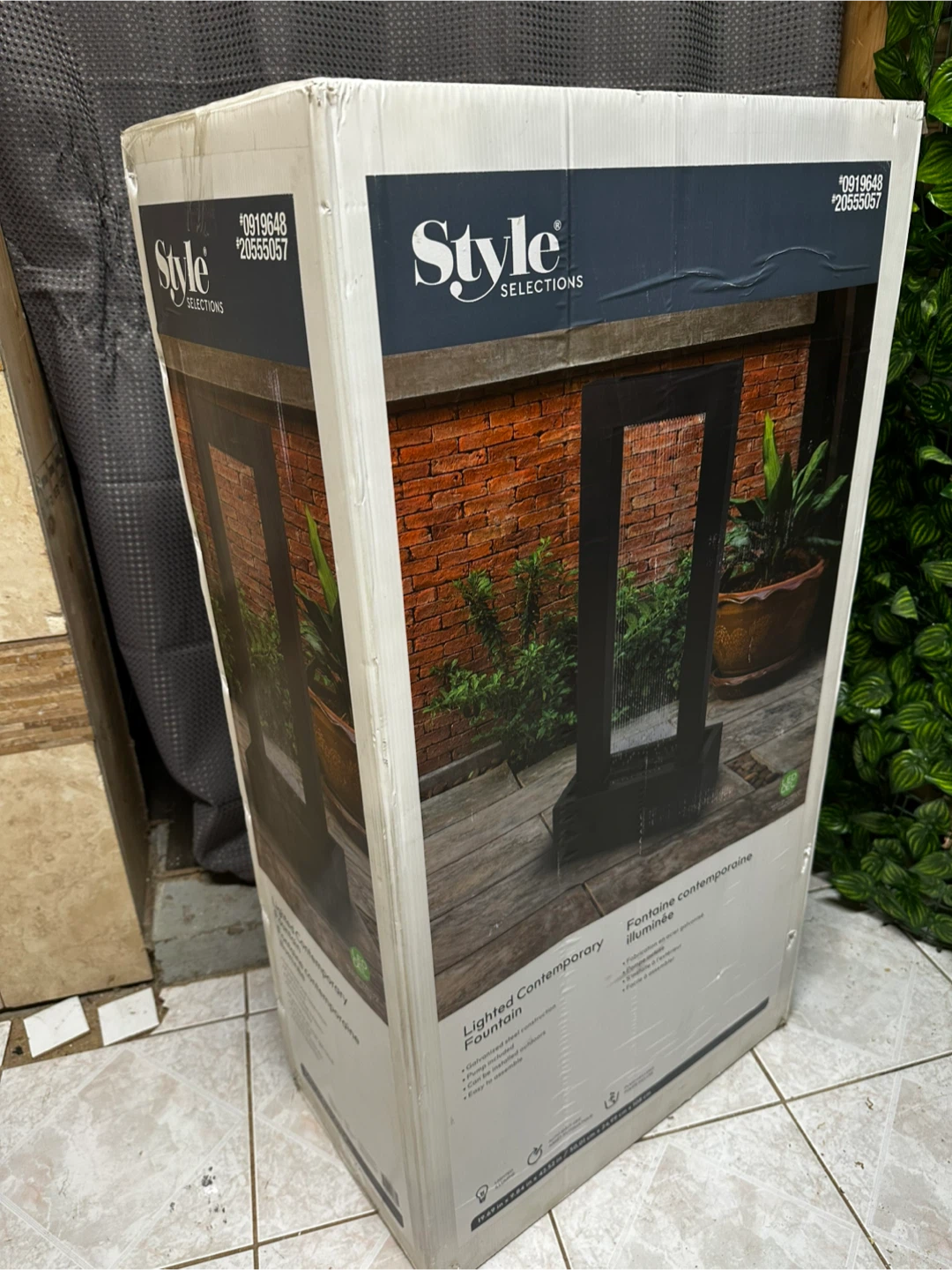 🌊 Style Selections Laguna Contemporary Fountain – Brand New