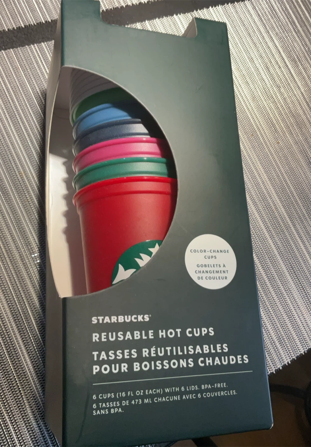 Starbucks Reusable Hot Cups 6-Pack