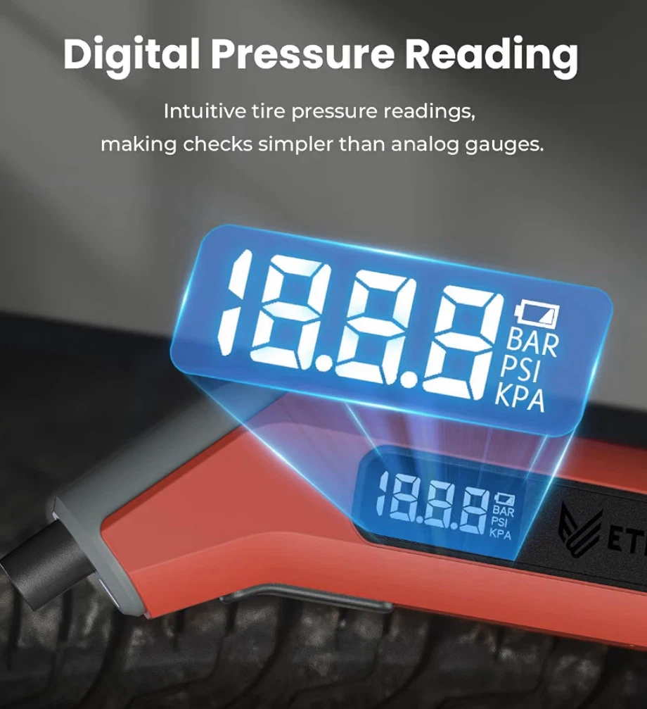 Etenwolf Digital Tire Pressure Gauge - photo 2