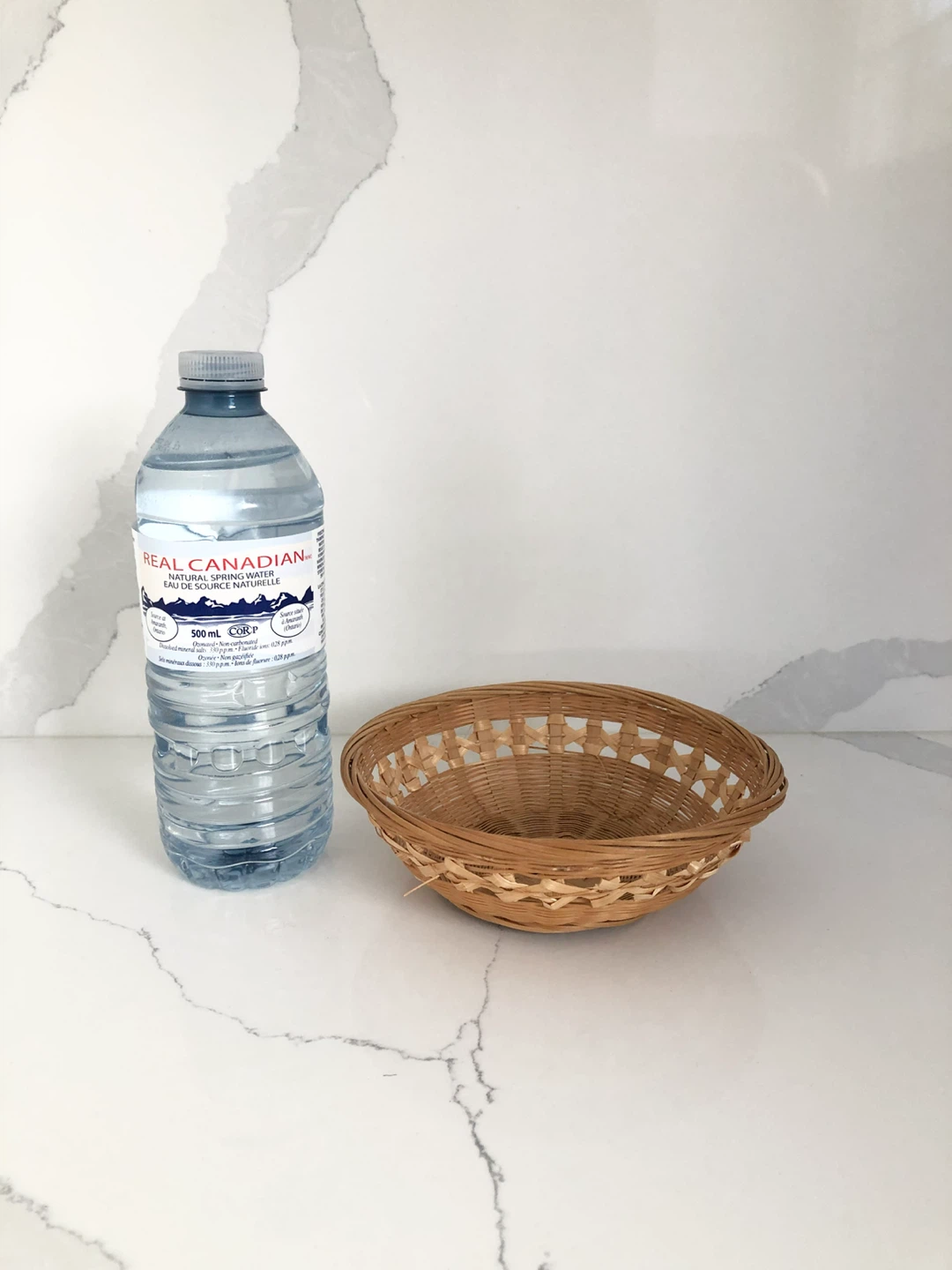 Small Woven Bamboo Serving Basket - photo 3