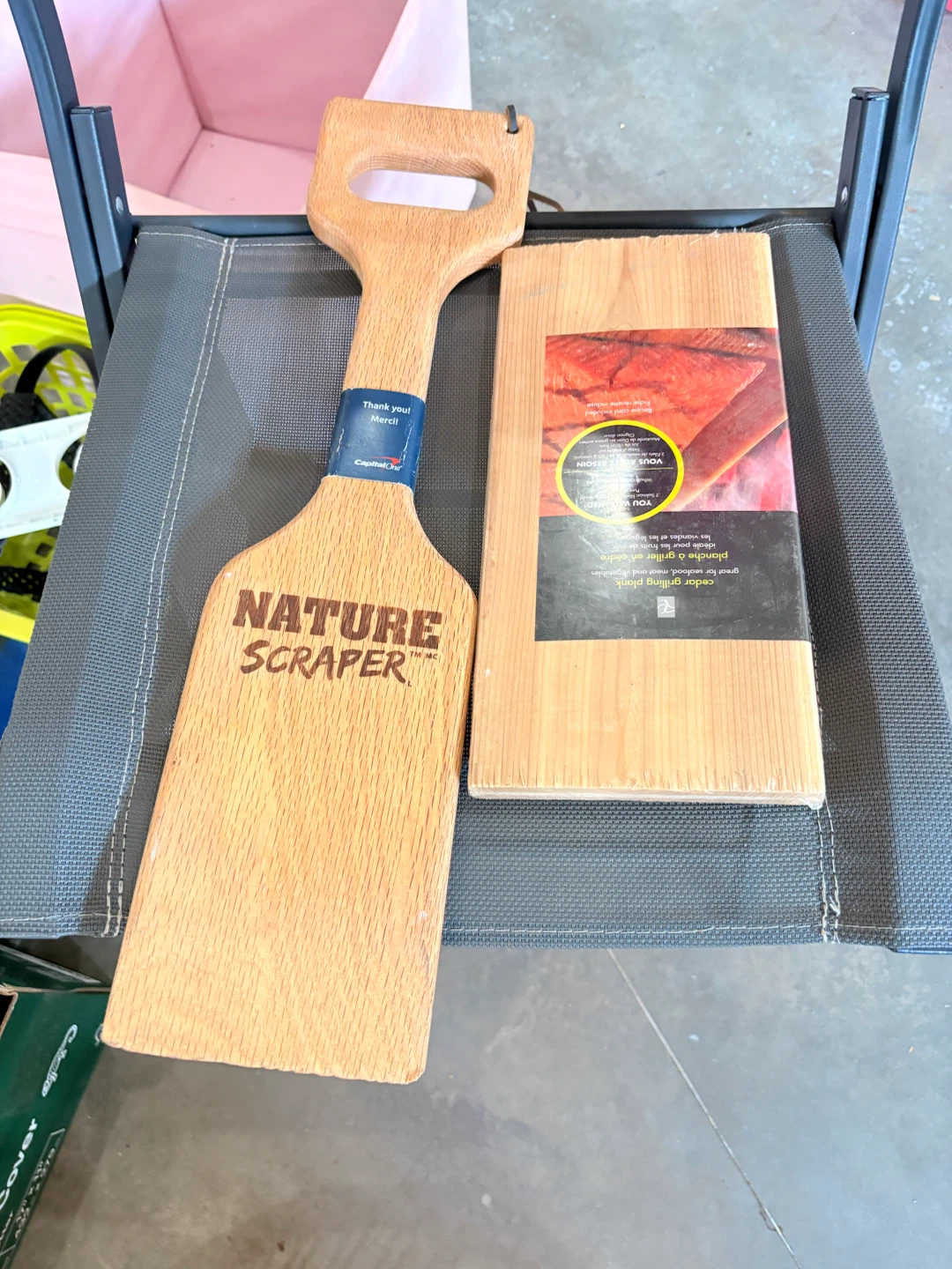 Nature Scraper BBQ Brush and Cedar Grilling Plank - photo 2