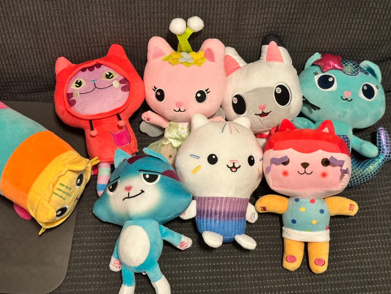Gabby's Dollhouse Plush Toy Collection