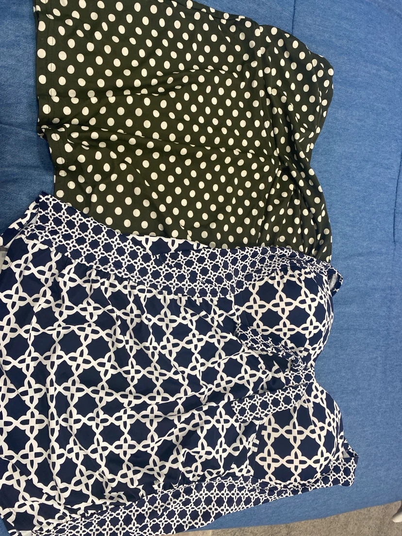 Two Tankini Swim Tops